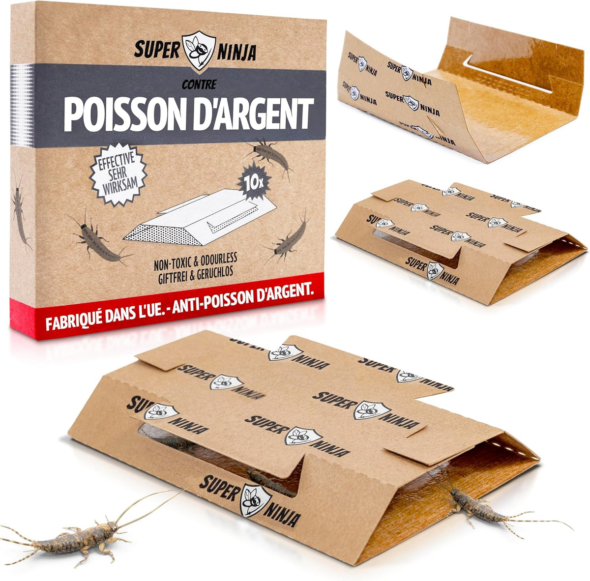 Super Ninja Piège à Poissons d’Argent