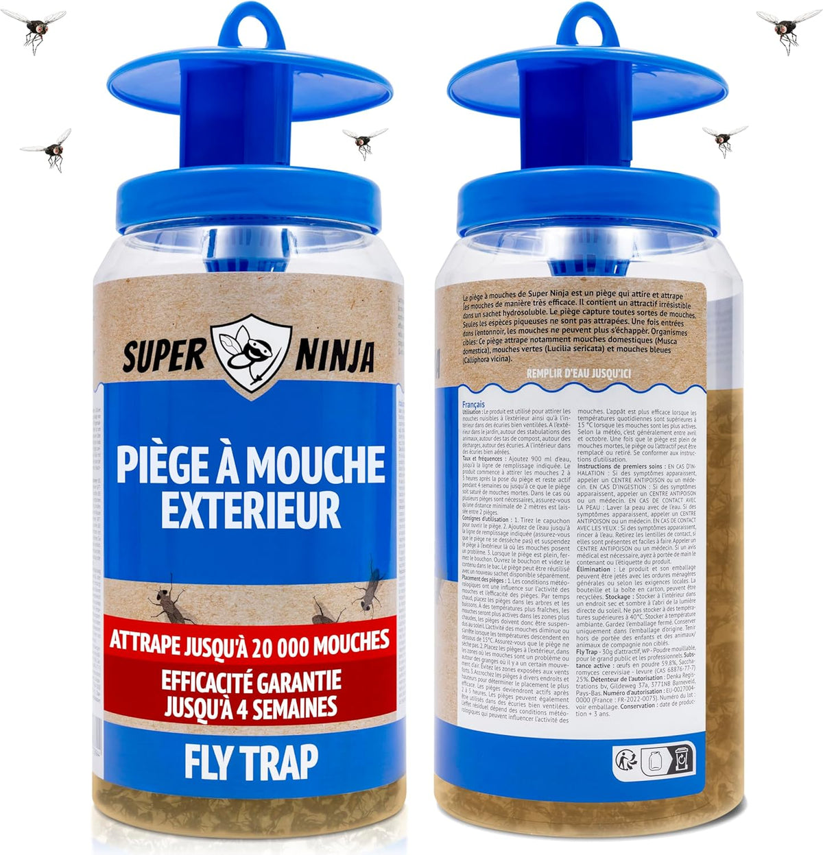 Super Ninja Piège à Mouche Extérieur
