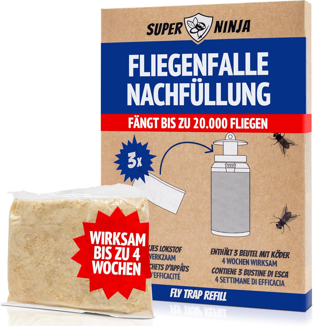 Super Ninja Fliegenfalle Nachfüllpackung