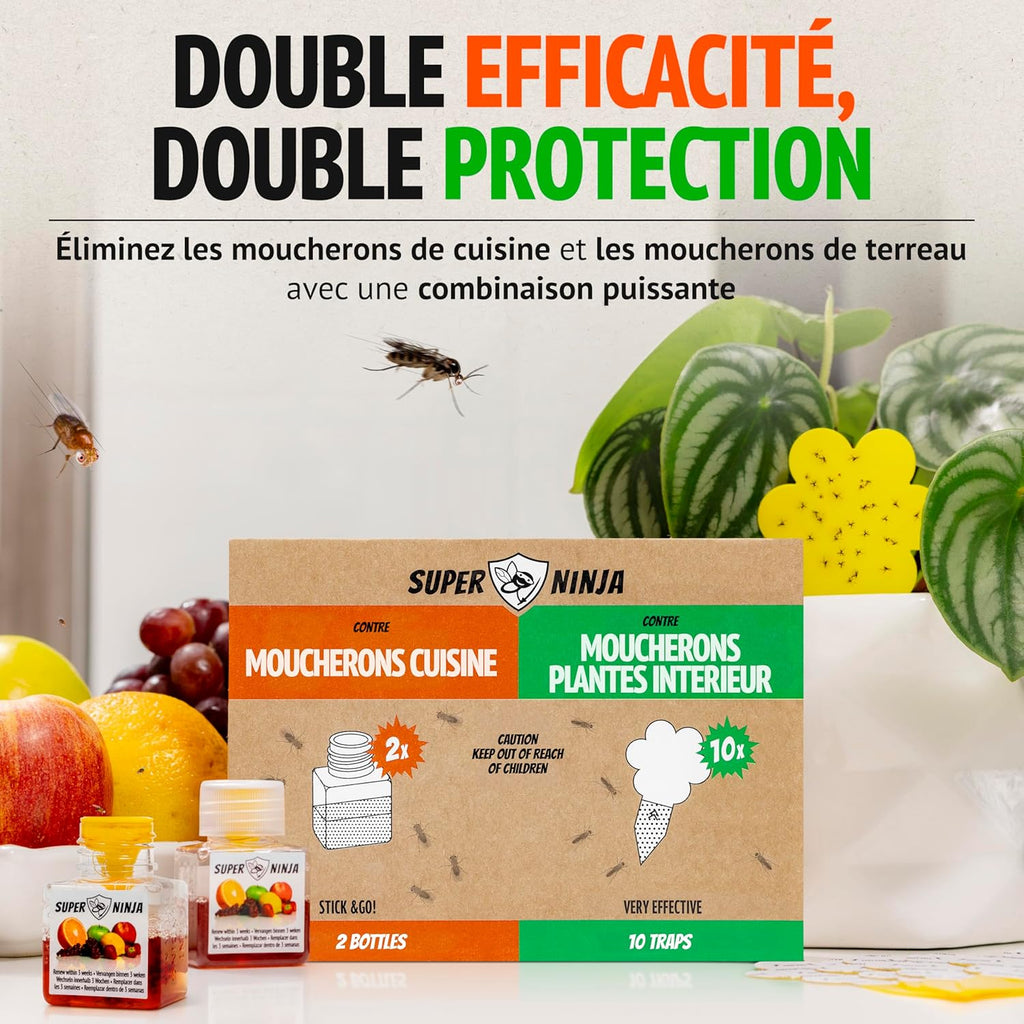 Super Ninja Anti Moucherons Intérieur
