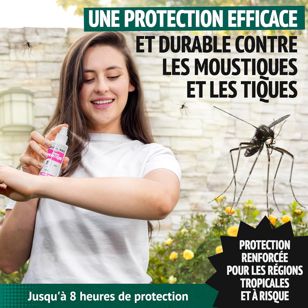Super Ninja Répulsif Anti-Moustiques