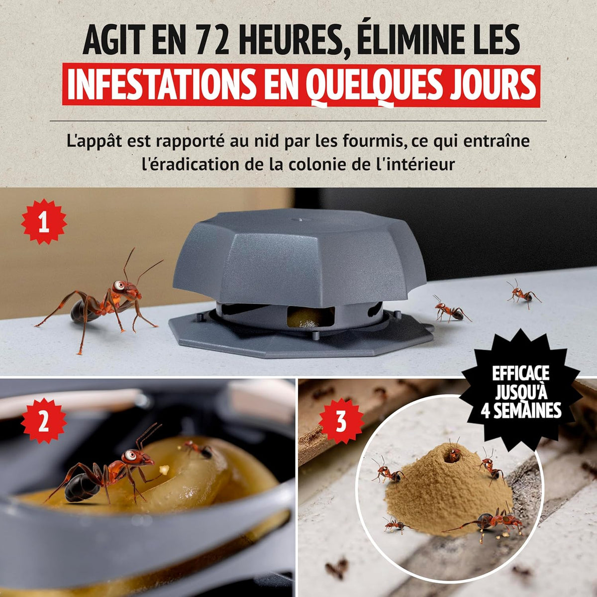 Super Ninja Pièges Anti Fourmis