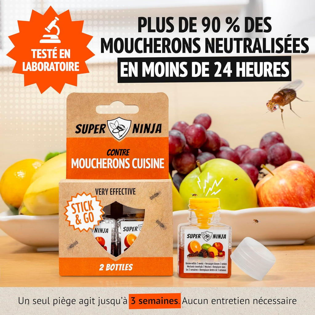 Super Ninja Anti Moucherons Intérieur