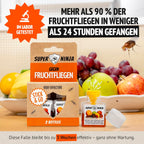 Super-Ninja-Kombipaket gegen Fruchtfliegen und Trauermücken