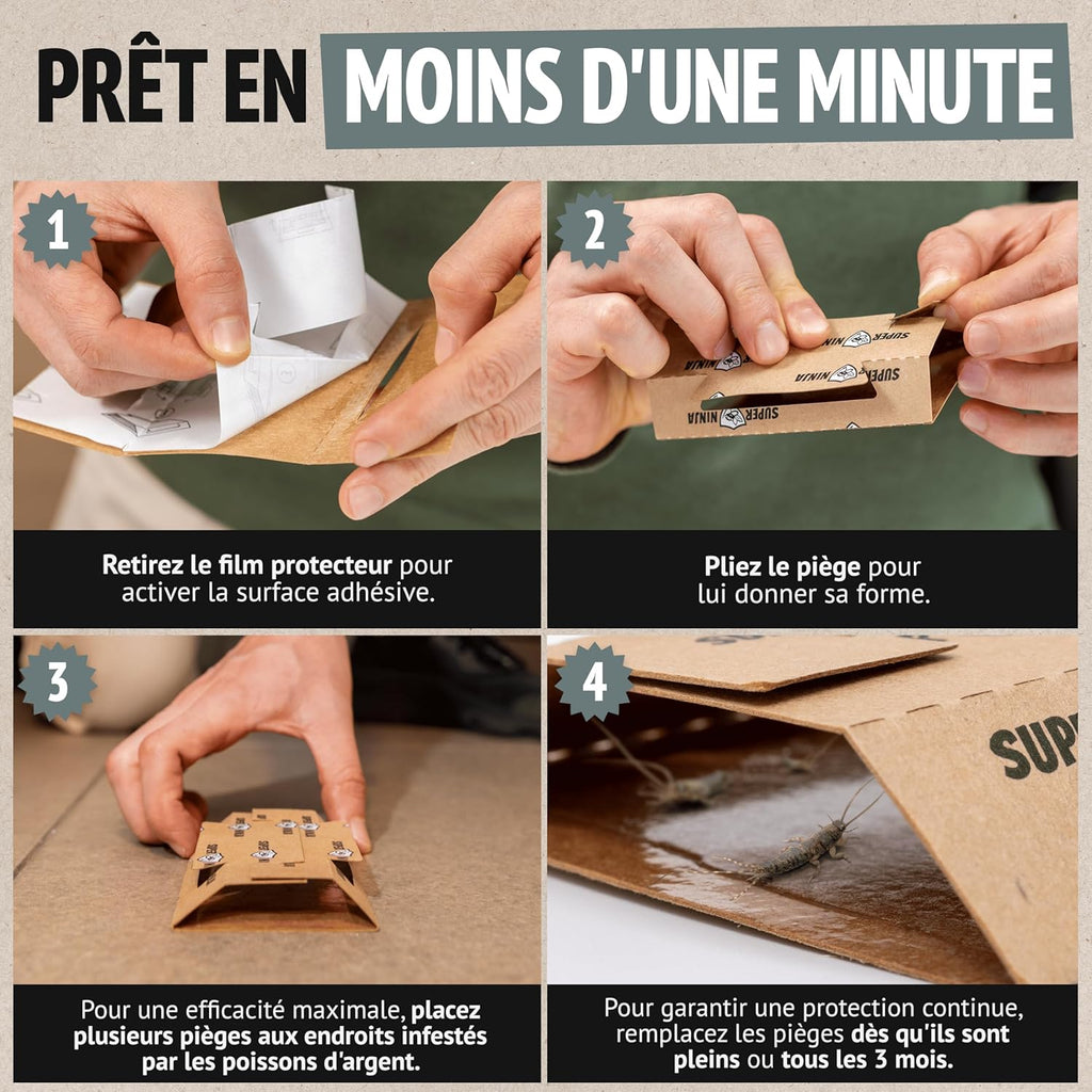 Super Ninja Piège à Poissons d’Argent