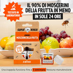 Pacchetto combinato Super Ninja contro moscerini della frutta e moscerini piante