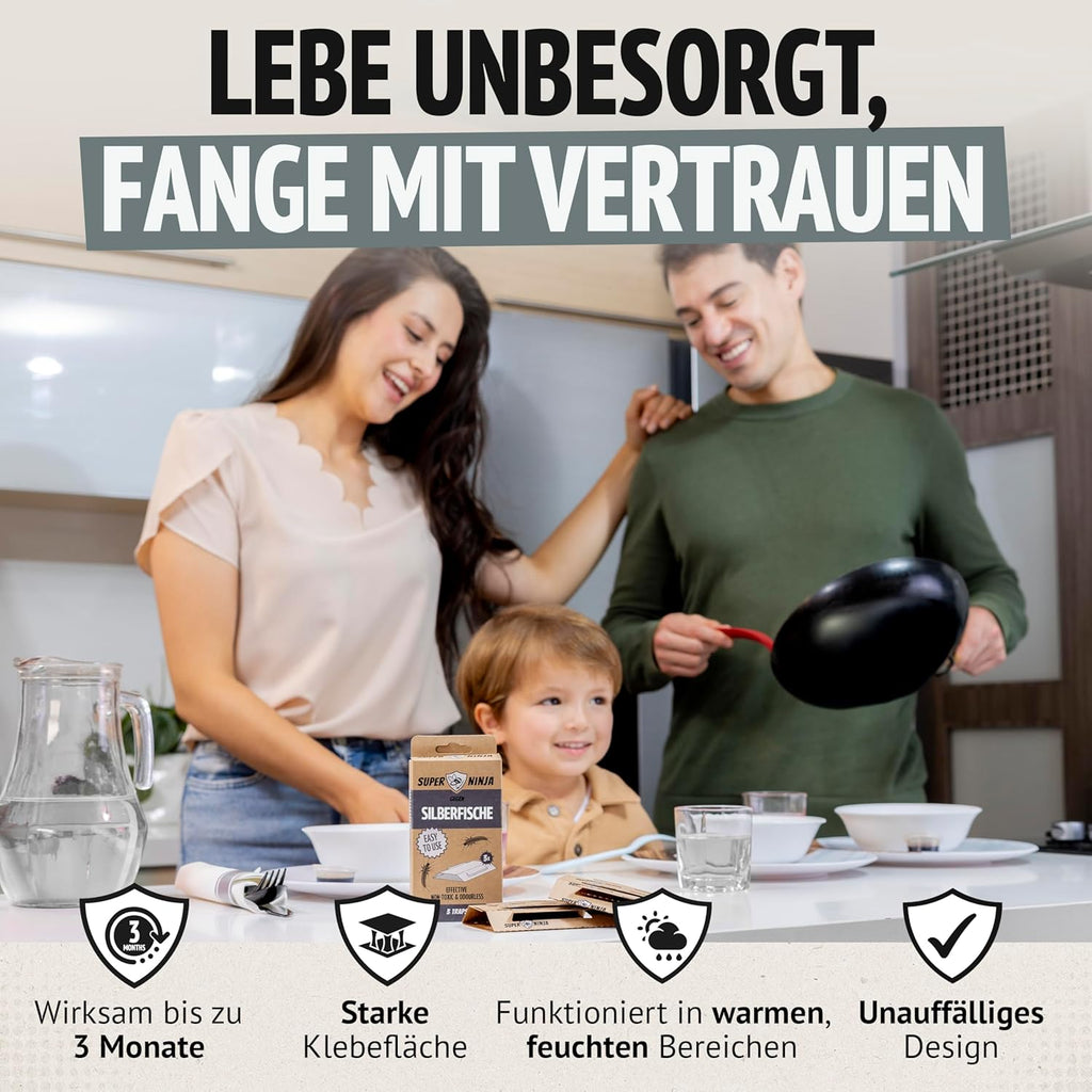 Super Ninja Silberfischfalle