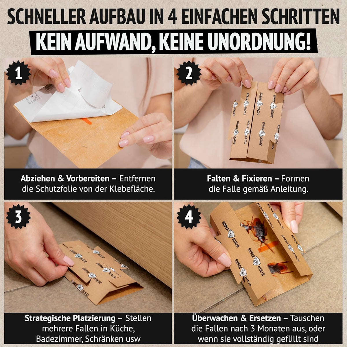 Super Ninja Schabenfalle