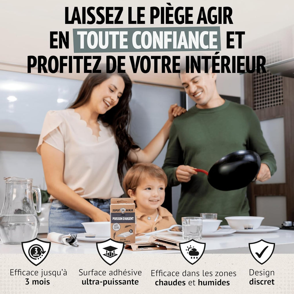 Super Ninja Piège à Poissons d’Argent