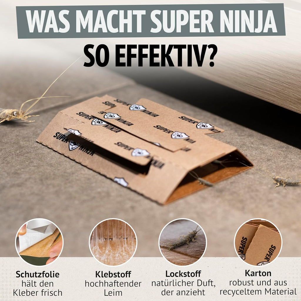 Super Ninja Silberfischfalle