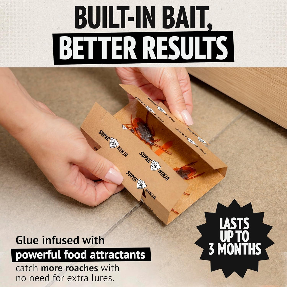 Super Ninja Cockroach Trap