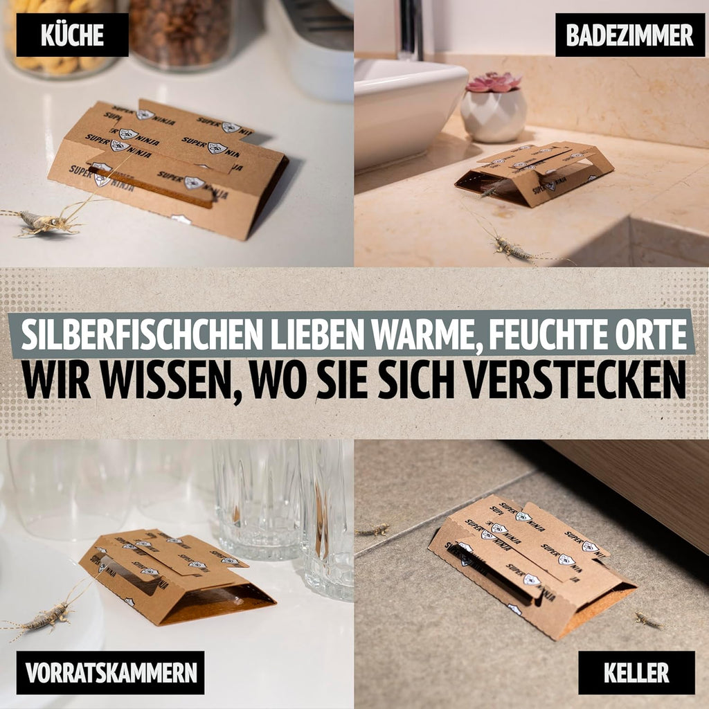 Super Ninja Silberfischfalle