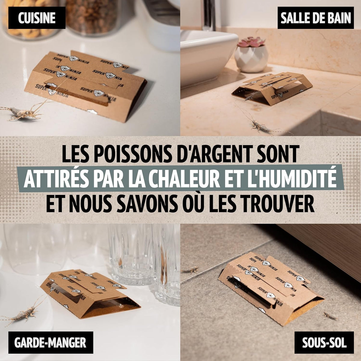 Super Ninja Piège à Poissons d’Argent