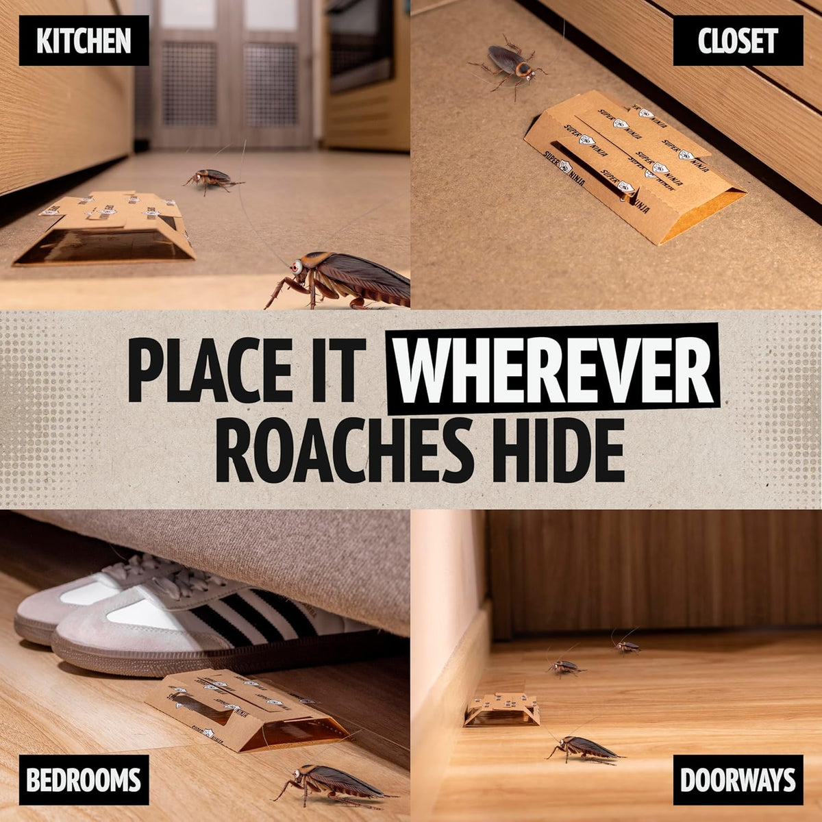 Super Ninja Cockroach Trap