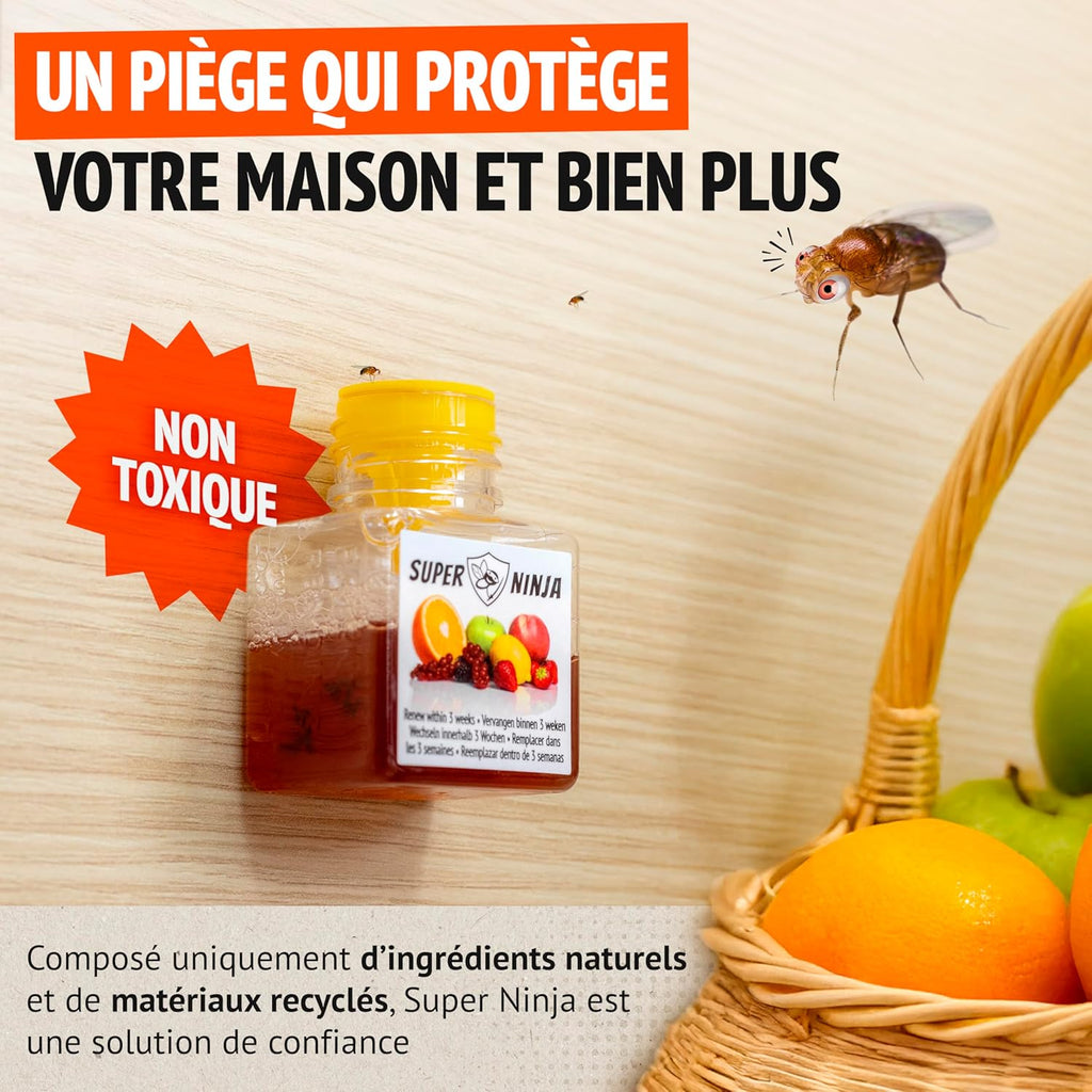 Super Ninja Piège à mouches des fruits