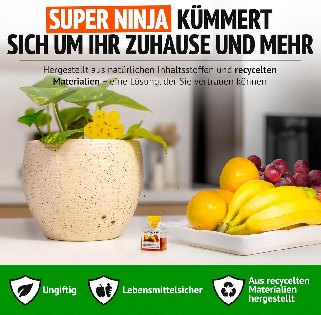 Super-Ninja-Kombipaket gegen Fruchtfliegen und Trauermücken