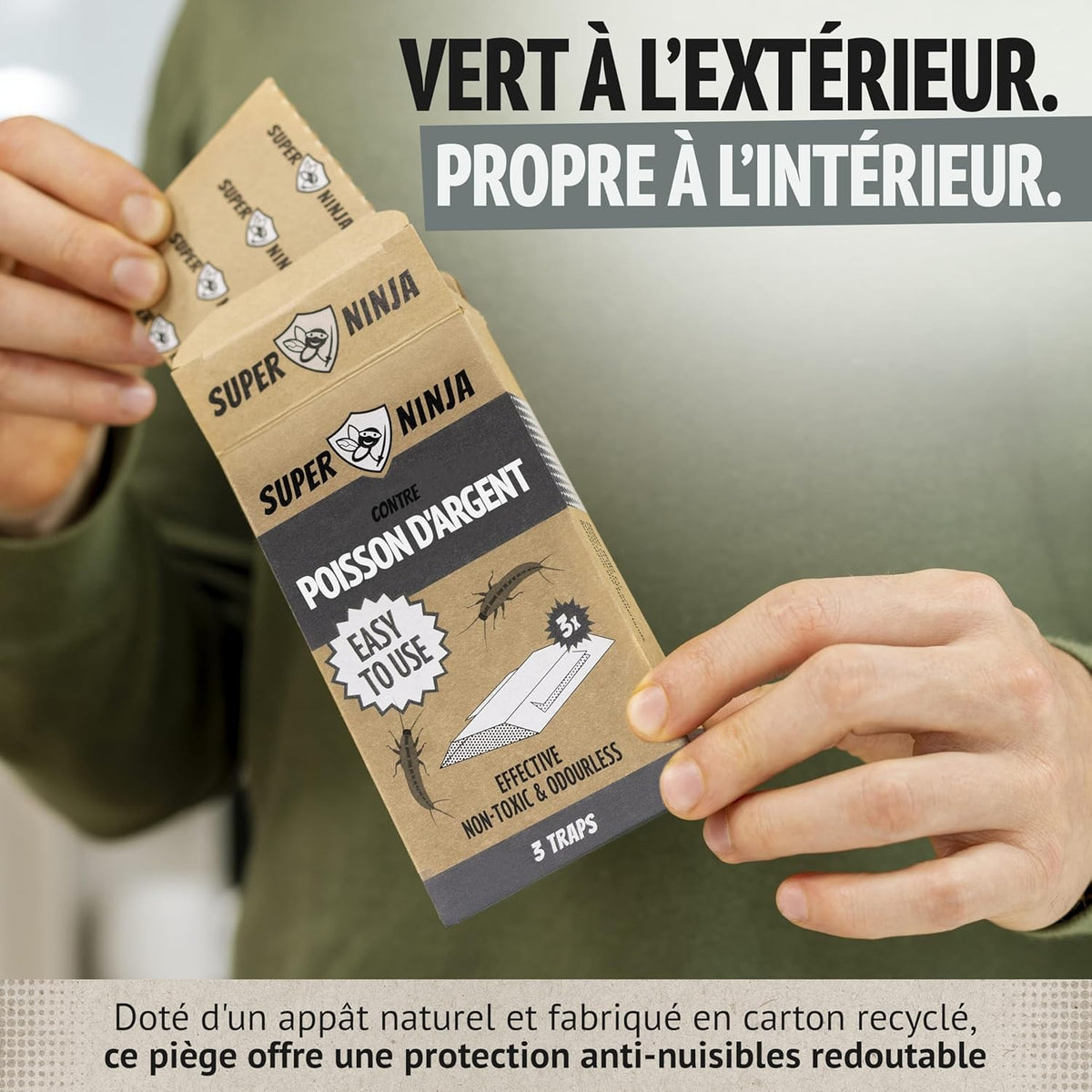 Super Ninja Piège à Poissons d’Argent