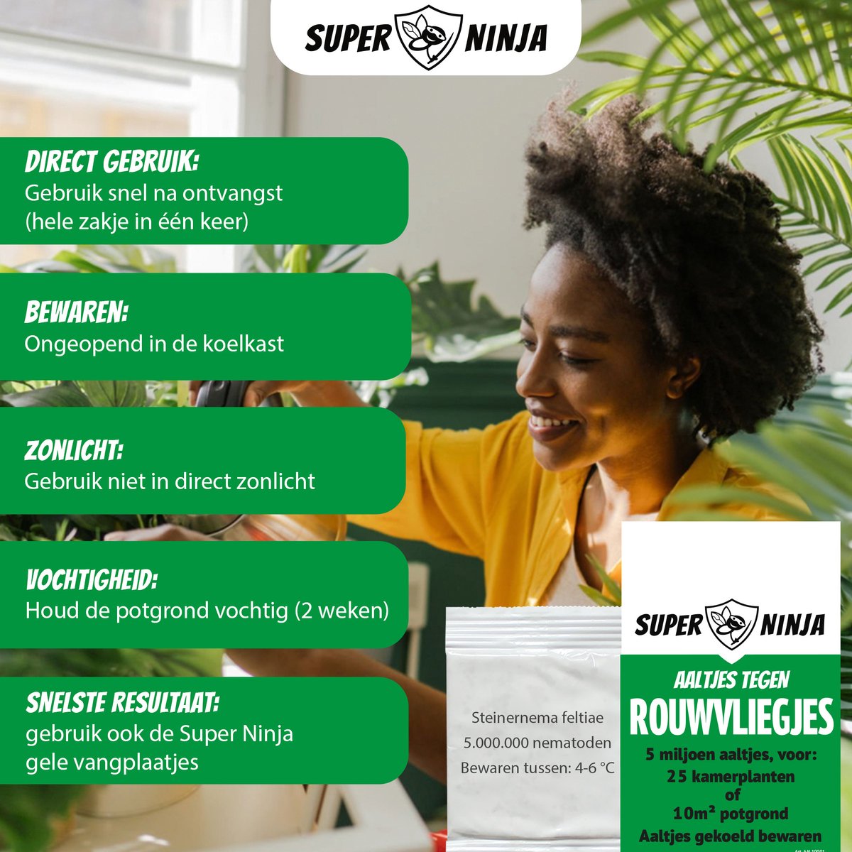 Super Ninja Aaltjes tegen Rouwvliegjes