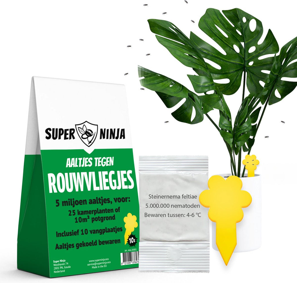 Super Ninja Combipakket tegen Rouwvliegjes