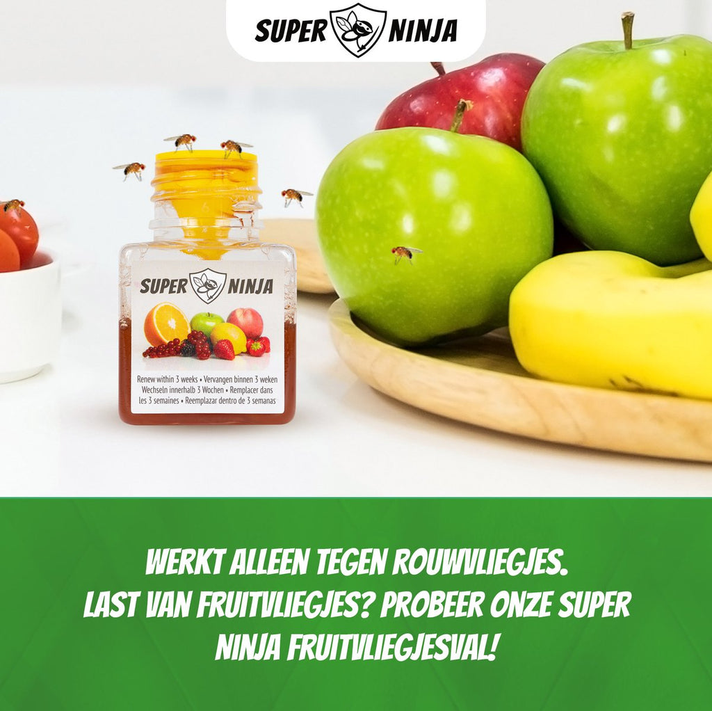 Super Ninja Combipakket tegen Rouwvliegjes