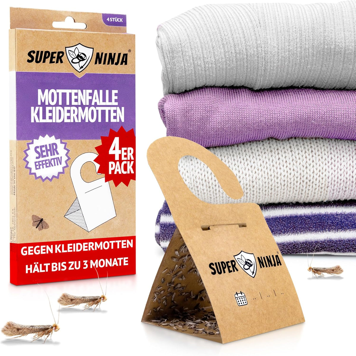 Super Ninja Kleidermottenfalle