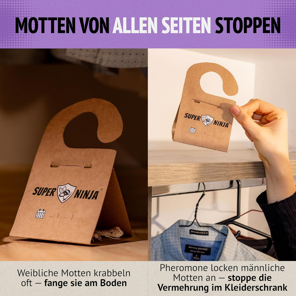 Super Ninja Kleidermottenfalle