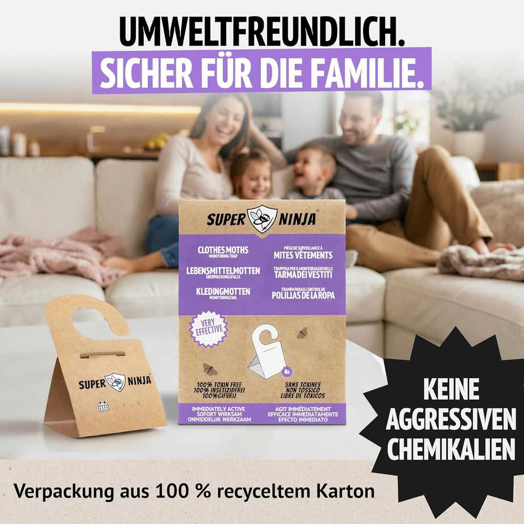 Super Ninja Kleidermottenfalle