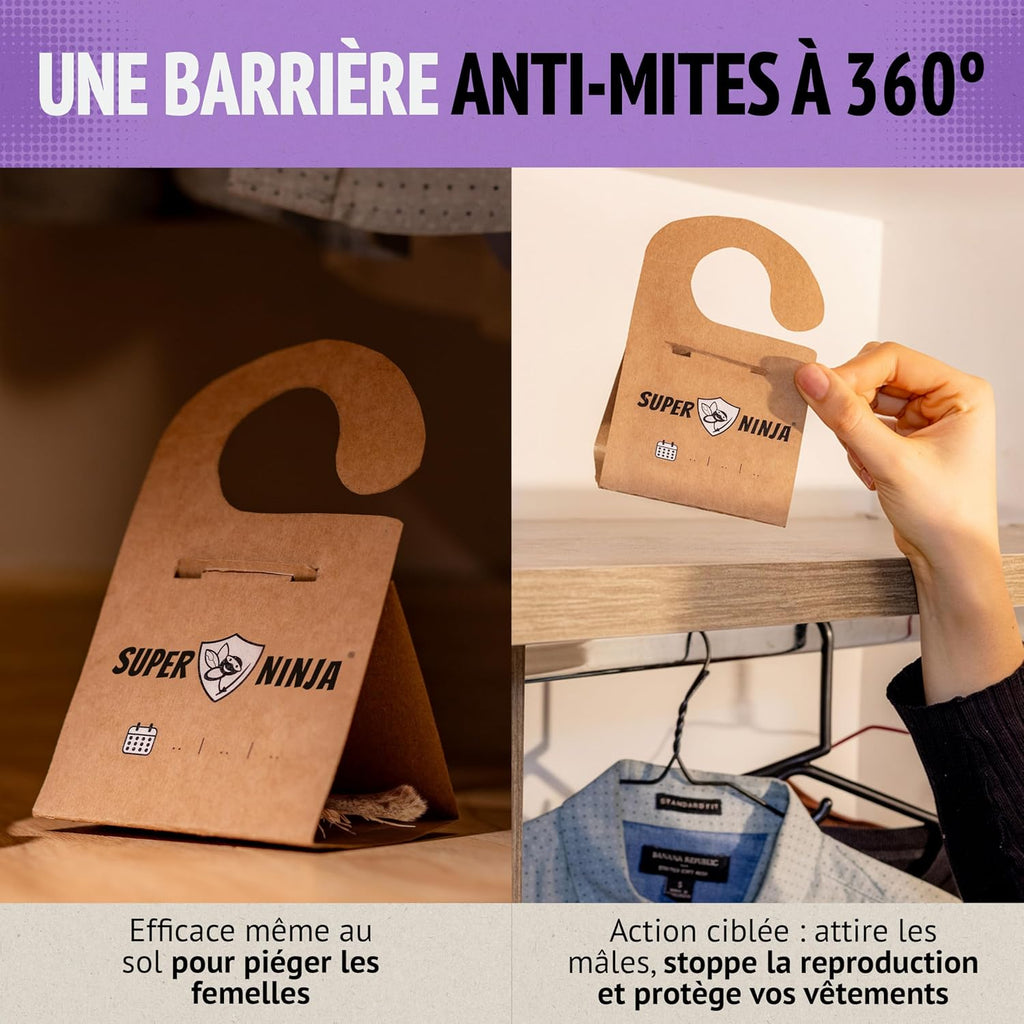 Trampa para polillas de la ropa Super Ninja