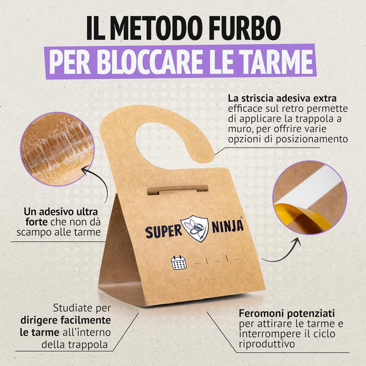 Super Ninja Trappola per Tarme dei Vestiti