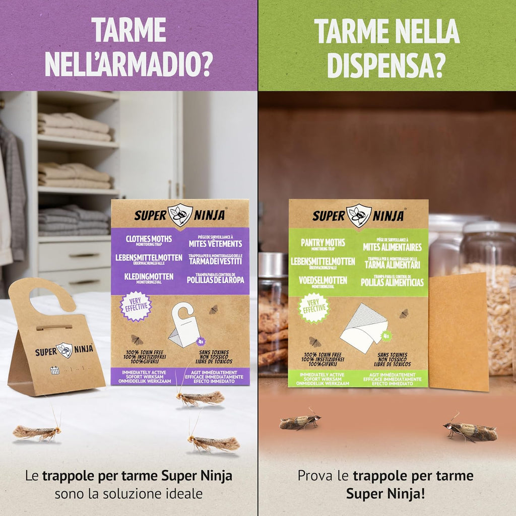 Super Ninja Trappola per Tarme dei Vestiti
