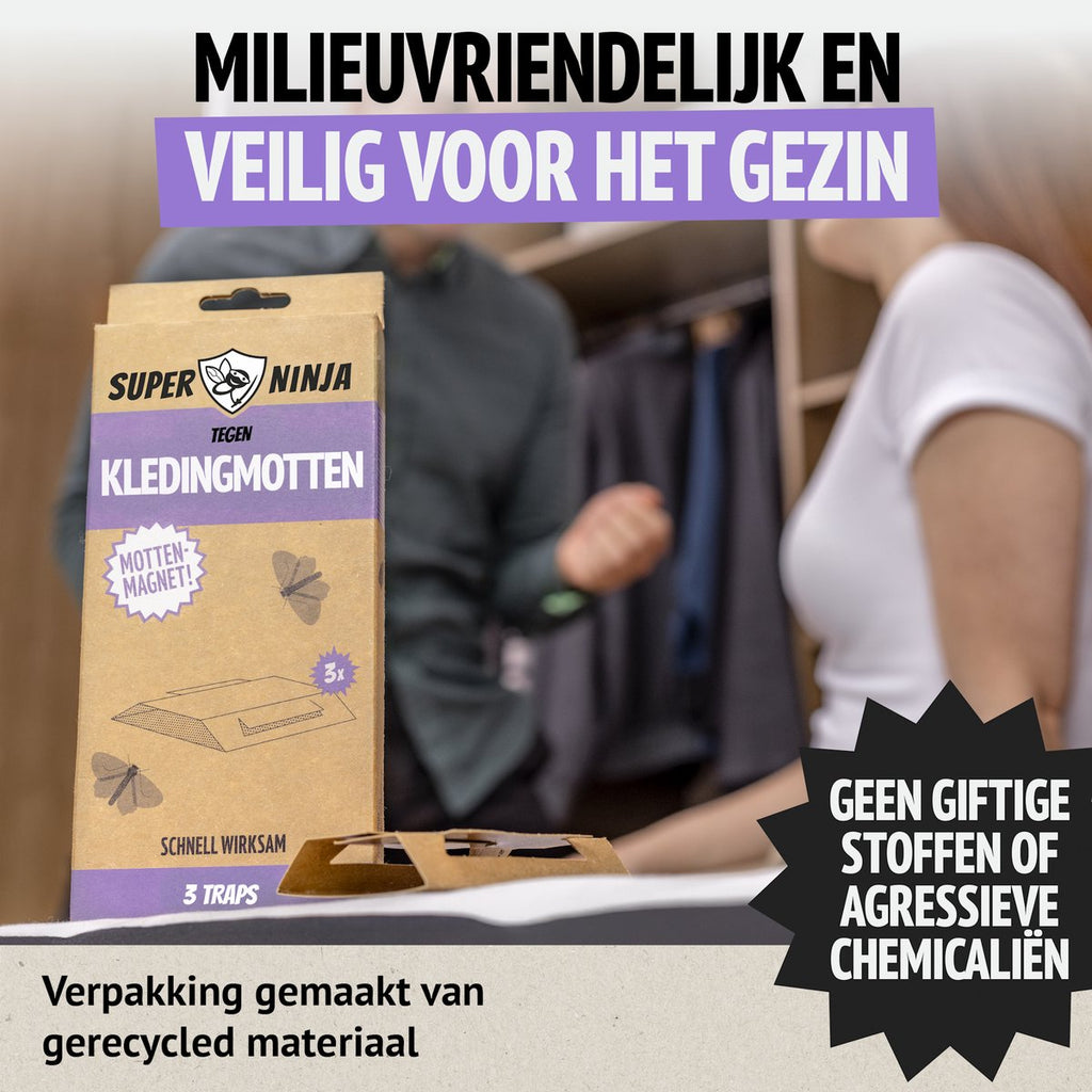 Super Ninja Kledingmottenval