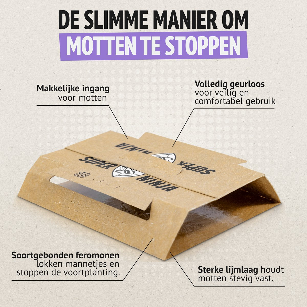 Super Ninja Kledingmottenval