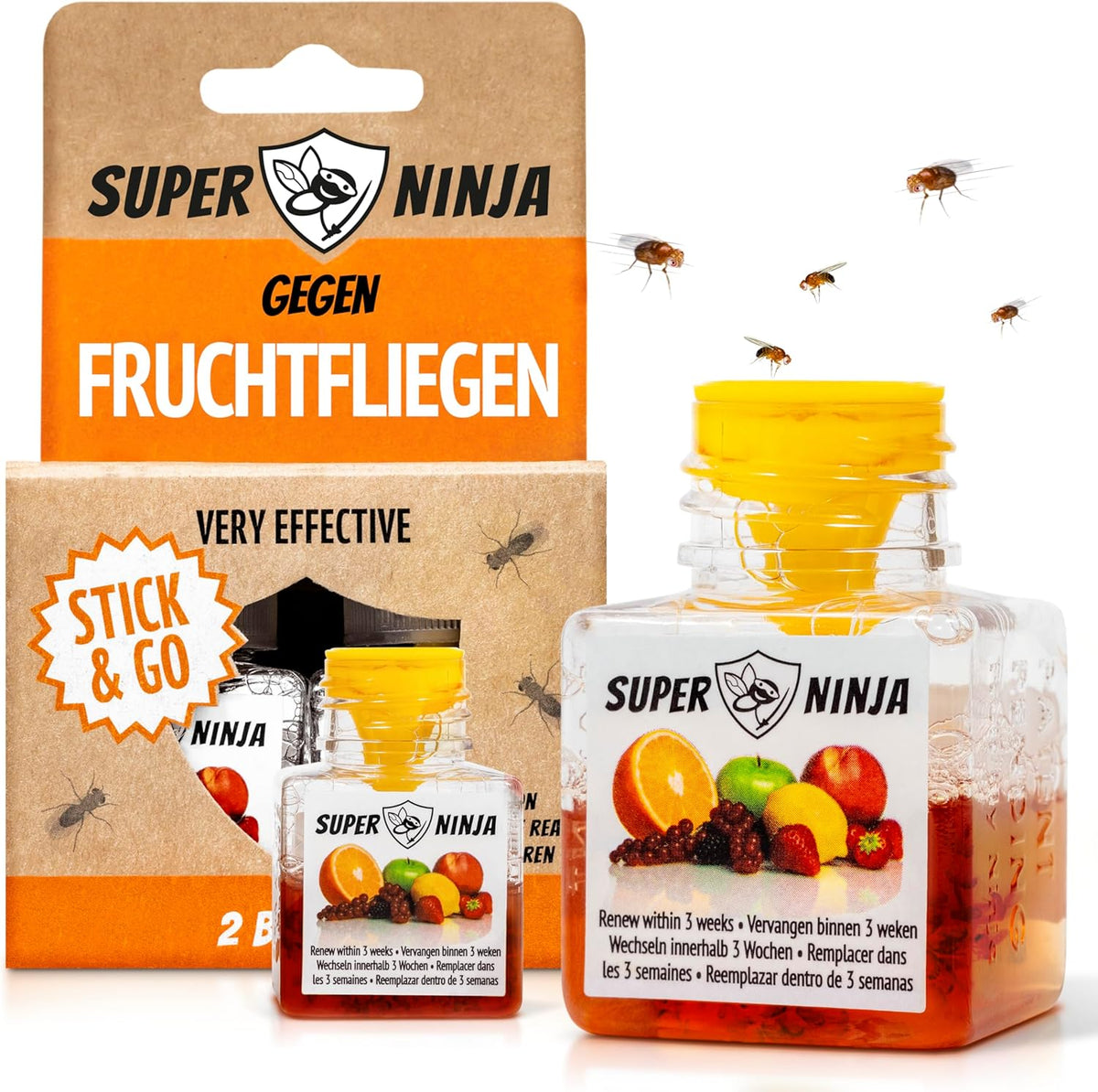 Super Ninja Fruchtfliegenfalle