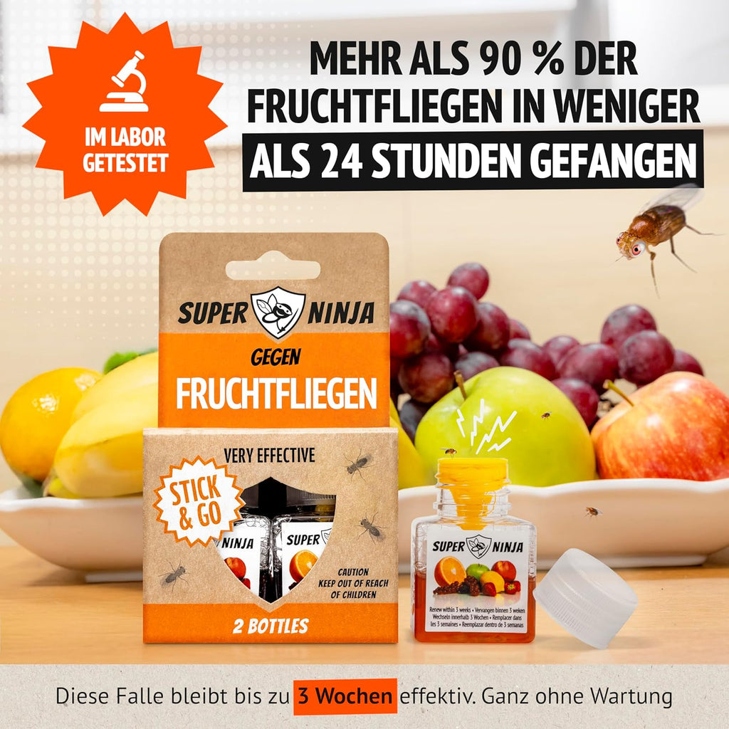 Super Ninja Fruchtfliegenfalle