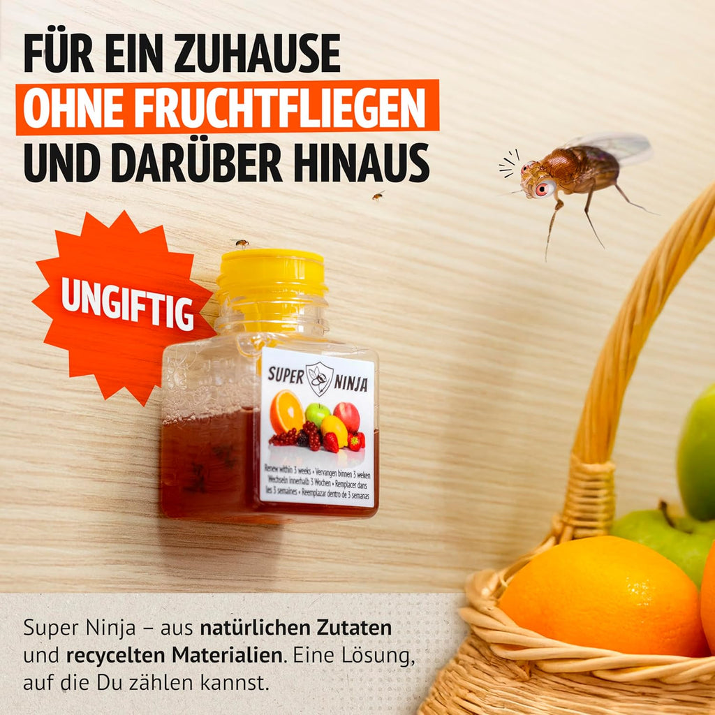 Super Ninja Fruchtfliegenfalle