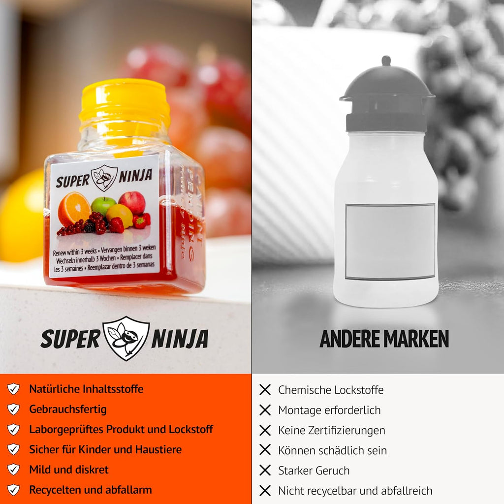Super Ninja Fruchtfliegenfalle