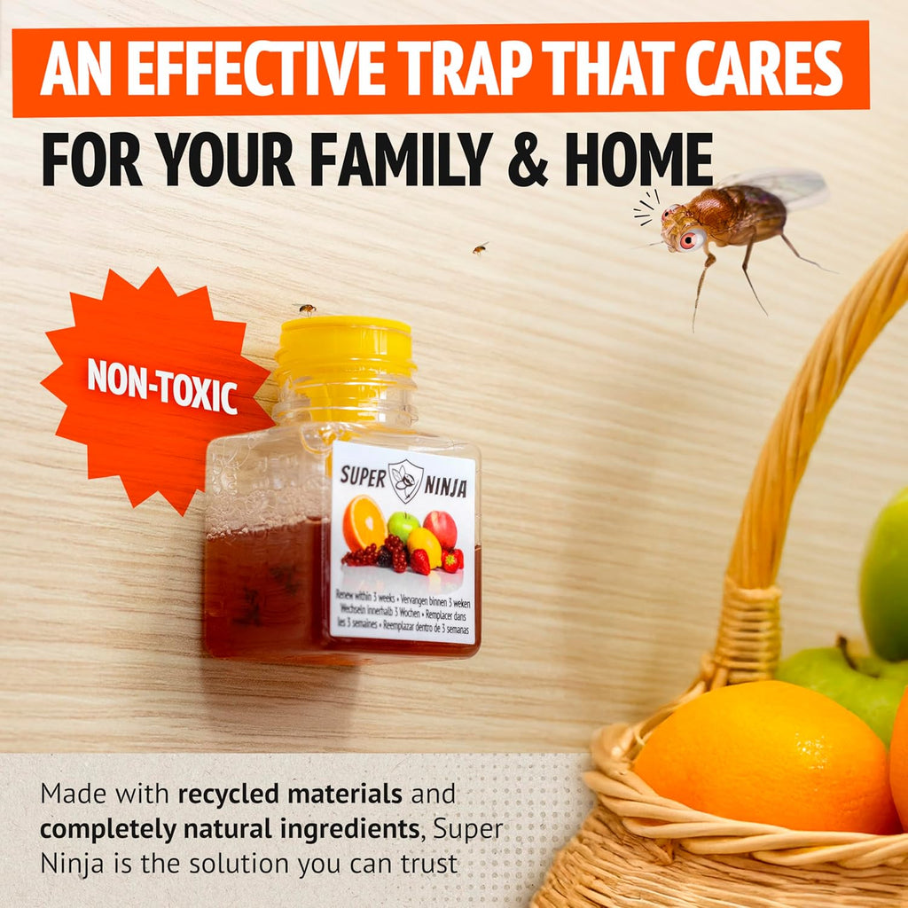 Super Ninja Fruit Fly Trap