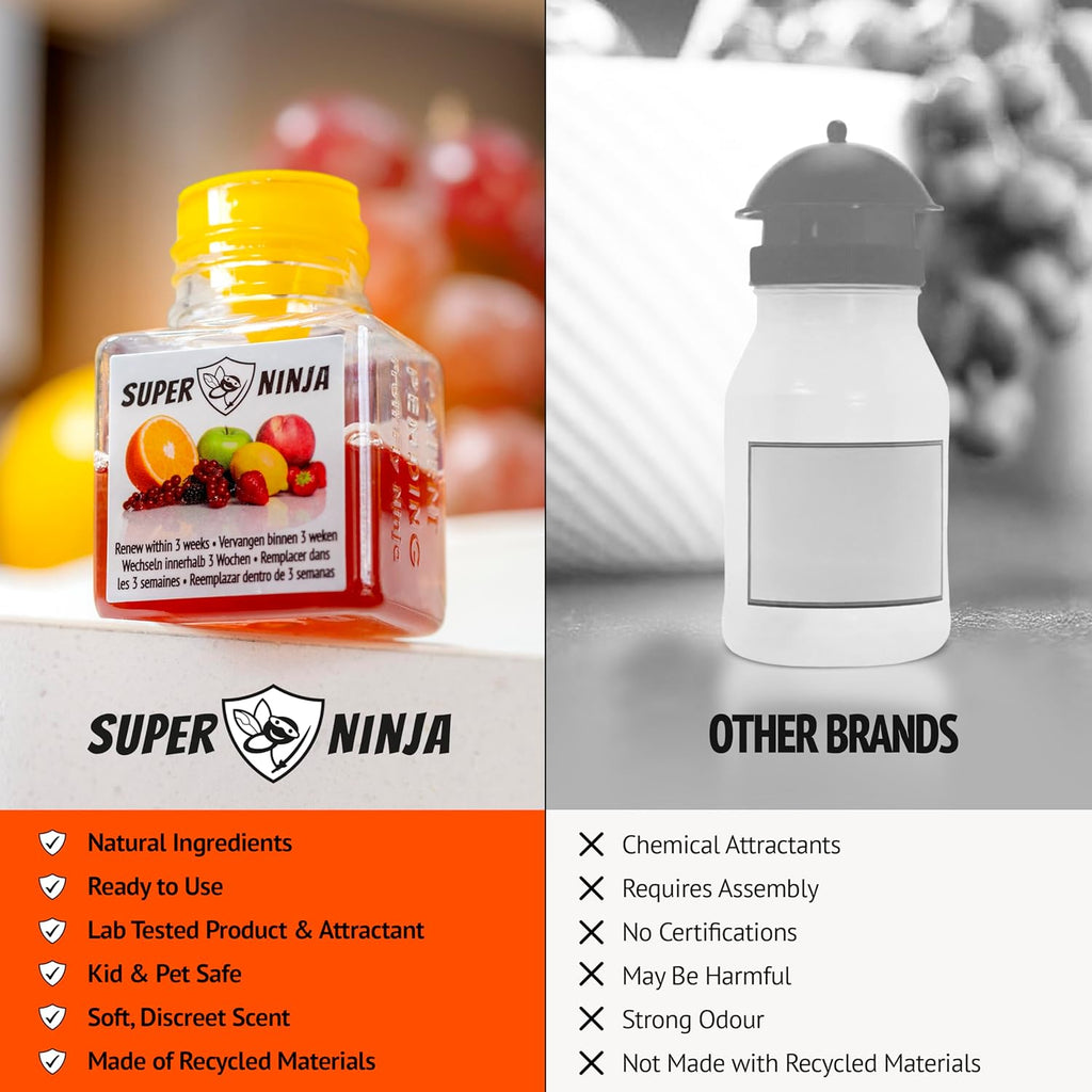 Super Ninja Fruit Fly Trap
