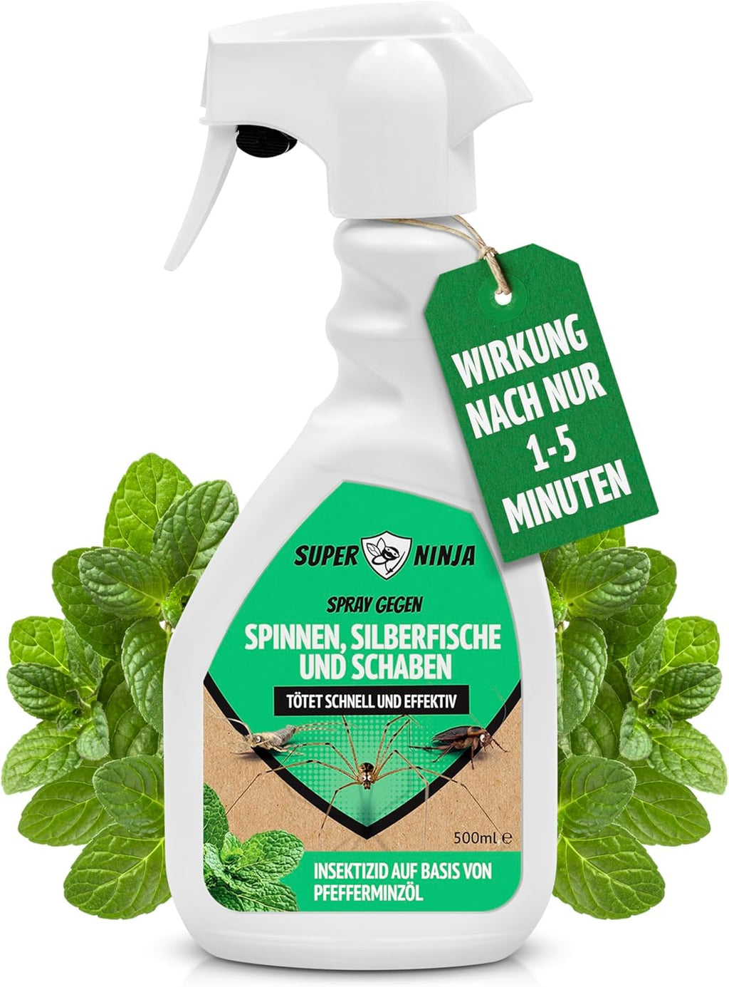 Super Ninja Spinnen- & Silberfischspray