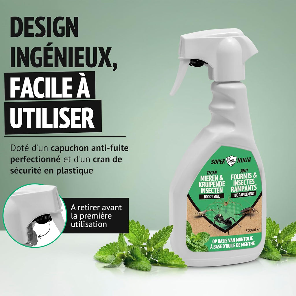 Super Ninja Spray Anti-Fourmis & Insectes Rampants
