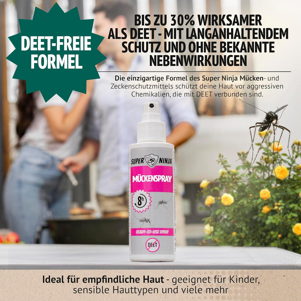 Super Ninja Mücken- & Zeckenschutz