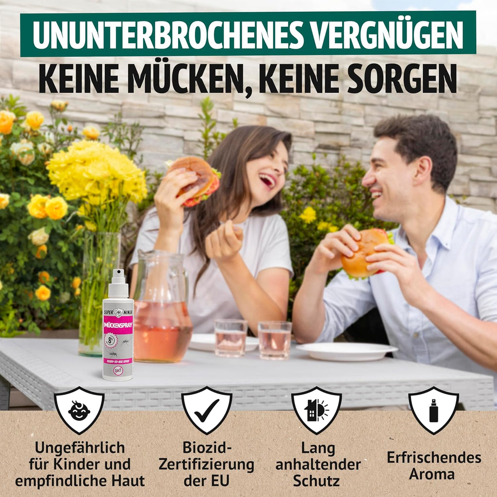 Super Ninja Mücken- & Zeckenschutz