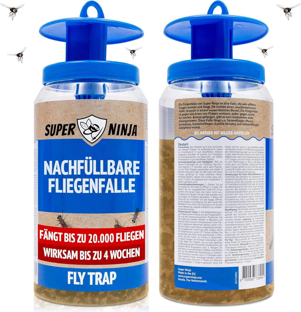 Super Ninja Fliegenfalle