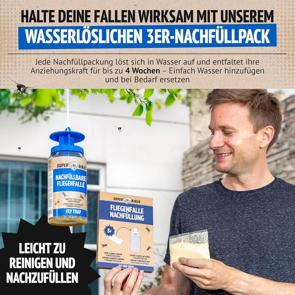 Super Ninja Fliegenfalle