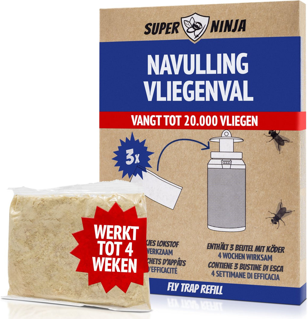 Super Ninja Vliegenval Navulpak