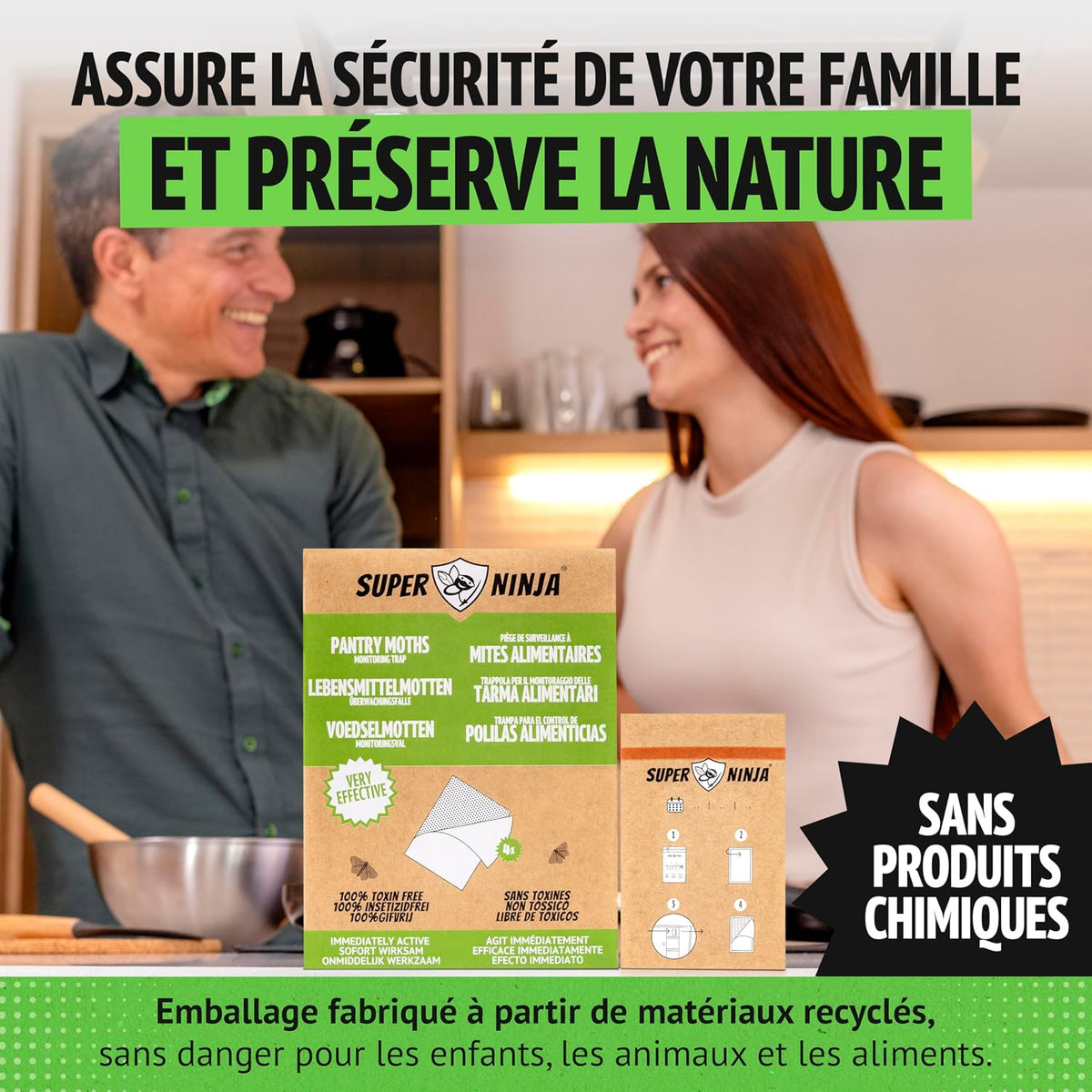 Super Ninja Anti Mites Alimentaires