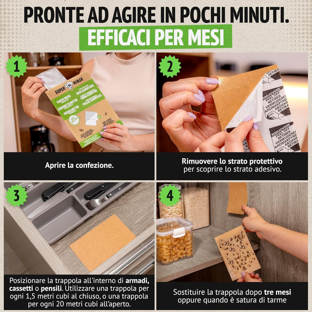 Super Ninja Trappola per Tarme Alimentari