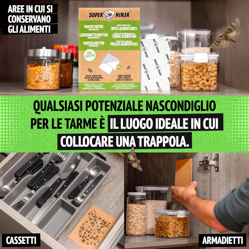 Super Ninja Trappola per Tarme Alimentari