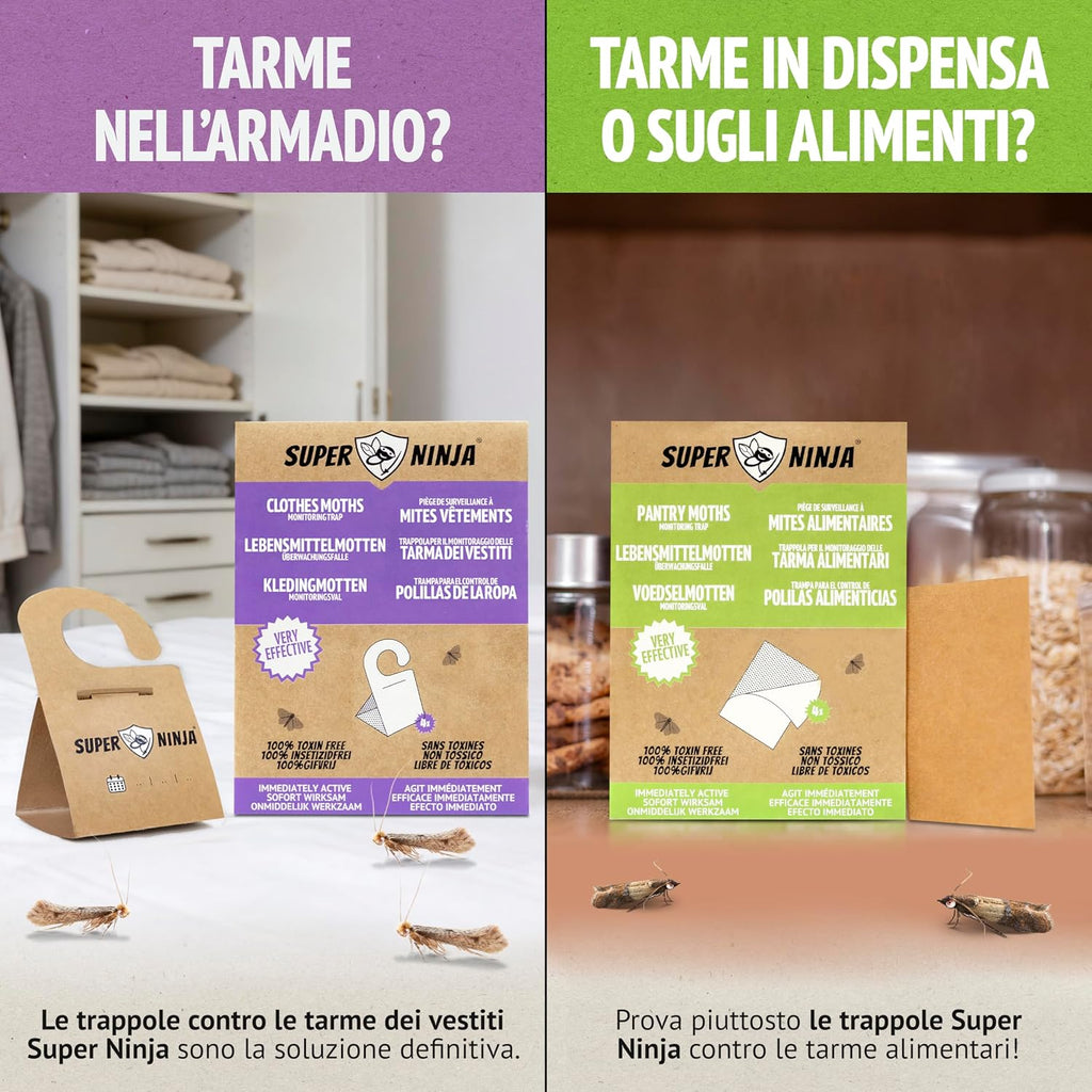 Super Ninja Trappola per Tarme Alimentari