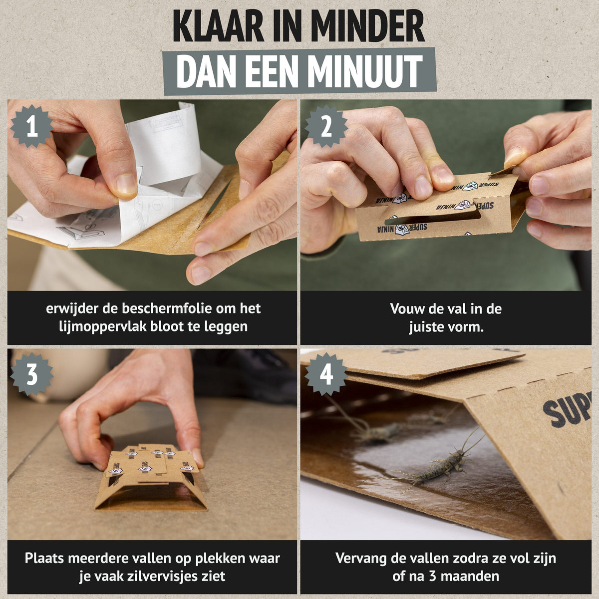 Super Ninja Zilvervisjesval